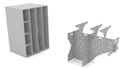 create video 3d assembling each piece of the best furniture