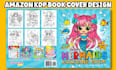 design amazon kdp book cover, kdp low content book
