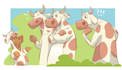 make cartoon colored illustration