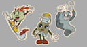 design custom 2d sticker packs for chat and branding