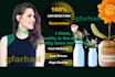 retouch, resize and  remove background for any images