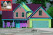change house exterior or interior wall colors in photoshop