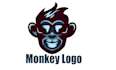 design modern mascot monkey logo with unlimited revisions