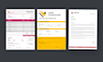 design letterhead, invoice, checklist, forms, and statements in ms word