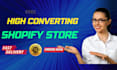 developer shopify , one product shopify store , shopify dropshipping store