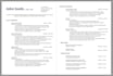 edit and write your resume as an HR professional