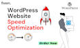 do wordpress speed optimization, increase website page speed