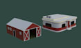 create low poly 3d  models