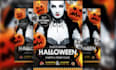 design your halloween flyer , party flyer , event flyer