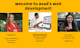 be your best front end web developer using html ,css , js and jquery