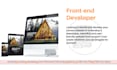 be your front end web developer, HTML, CSS, javascript,