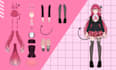 design vtuber anime character avatar model for live2d