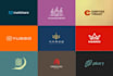 create a professional logo with unlimited revision