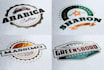 create a Professional Label, Retro Logo, Badges