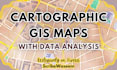 design cartographic gis maps with data analyses and representations