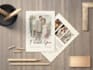 design your wedding thank you cards or save the date card with photo
