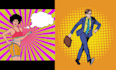 draw comic pop art illustration