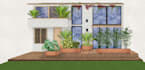 create interior design photoshop illustrations