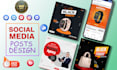 create your social media post design