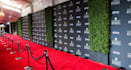 design clean step and repeat banner back drop within 3 hours