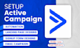 setup cruixie activecampaign landing page for you