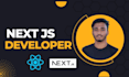 make professional next js website and fix website bug