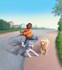 create highly detailed 2d illustrations