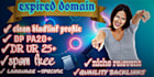 research high da dr expired domain name with backlinks