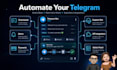 be your telegram bot developer for business automation