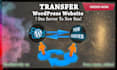 transfer wordpress site one server to new one