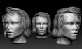 convert photo to 3d face model for printer, stl files