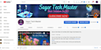 create youtube channel properly with logo, art, intro, outro