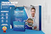 design backdrop, trade show booth, kiosk booth, or exhibition stand