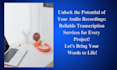 transcribe your audio or video efficiently