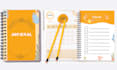 create journal design, digital planner, wall calendar design