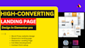 create a high quality wordpress landing page, wordpress website, blog site