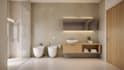 do  realistic bathroom interior design render