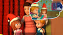3d christmas animation, santa claus animation, cartoon christmas animation