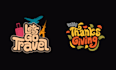 draw custom lettering and modern typography logo design