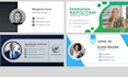 make a professional email signature clickable HTML email template with logo