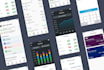 design saas web mobile app dashboard UI UX design