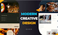 design your modern  wix website