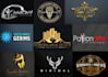 design a professional 3d logo with realistic mockup