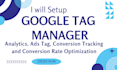 setup analytics, goals, audit, cro, conversion tracking