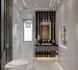 design bathroom interior in 3d and render