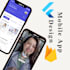 develop android and ios mobile app using flutter