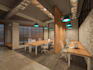 design an eyes catching commercial, office interior