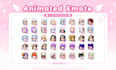 create anime chibi animated emotes for twitch
