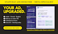 design high converting snapchat ads in arabic, french and english