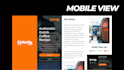 create a beautiful responsive landing page with HTML, CSS and javascript